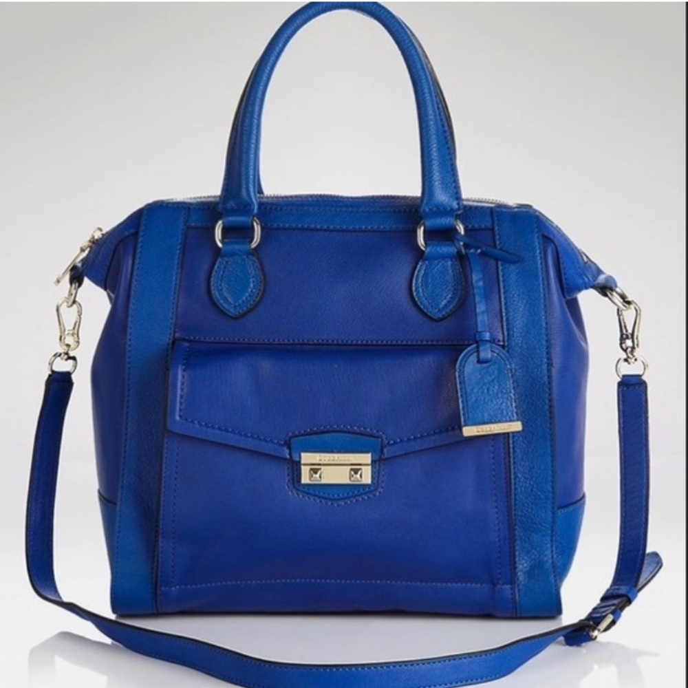 Beautiful blue Cole Haan satchel